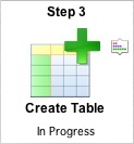 FmPro Migrator - Step 3 - Create Table Icon