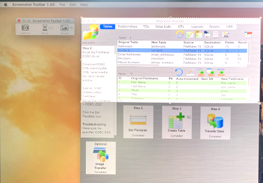 Screenshot Toolbar - Screenshot in Progress - Rectangle Selection Mode